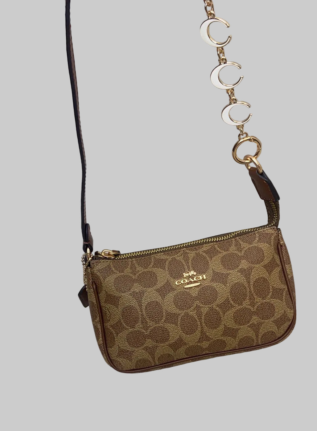 Sac À Bandoulière Coach Nolita 19 en toile S