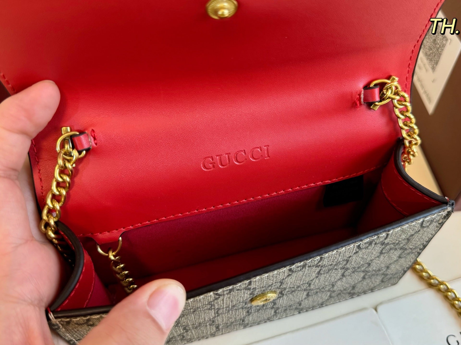 Sac à bandoulière en fleurs de cerisier Gucci
