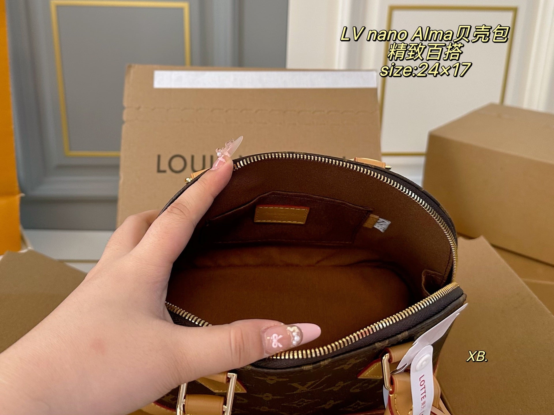Découvrez le sac à coque nano Alma de Louis Vuitton