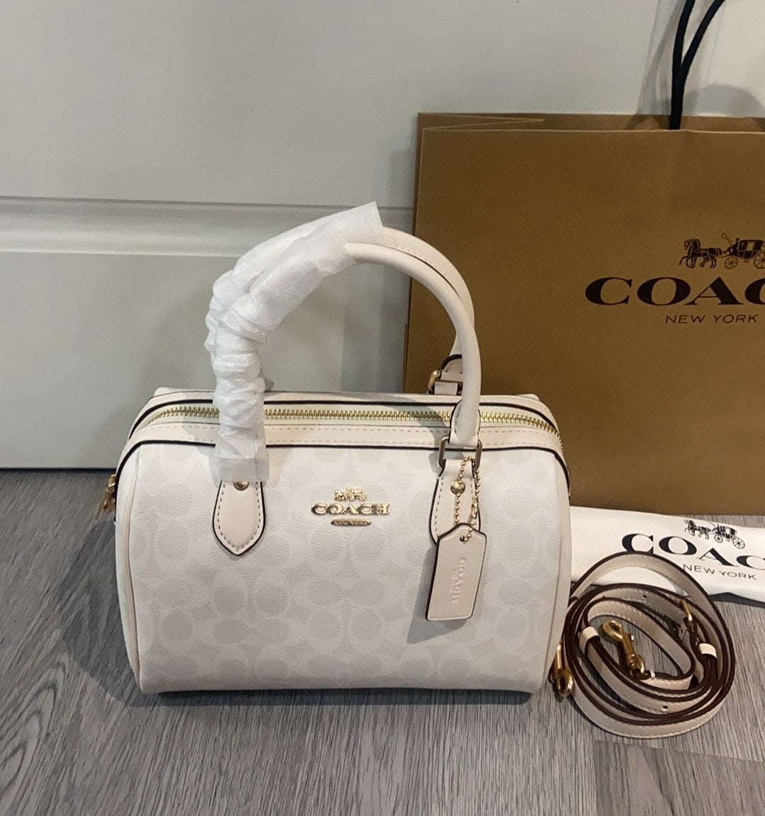 le sac seau Boston Rowan de Coach,