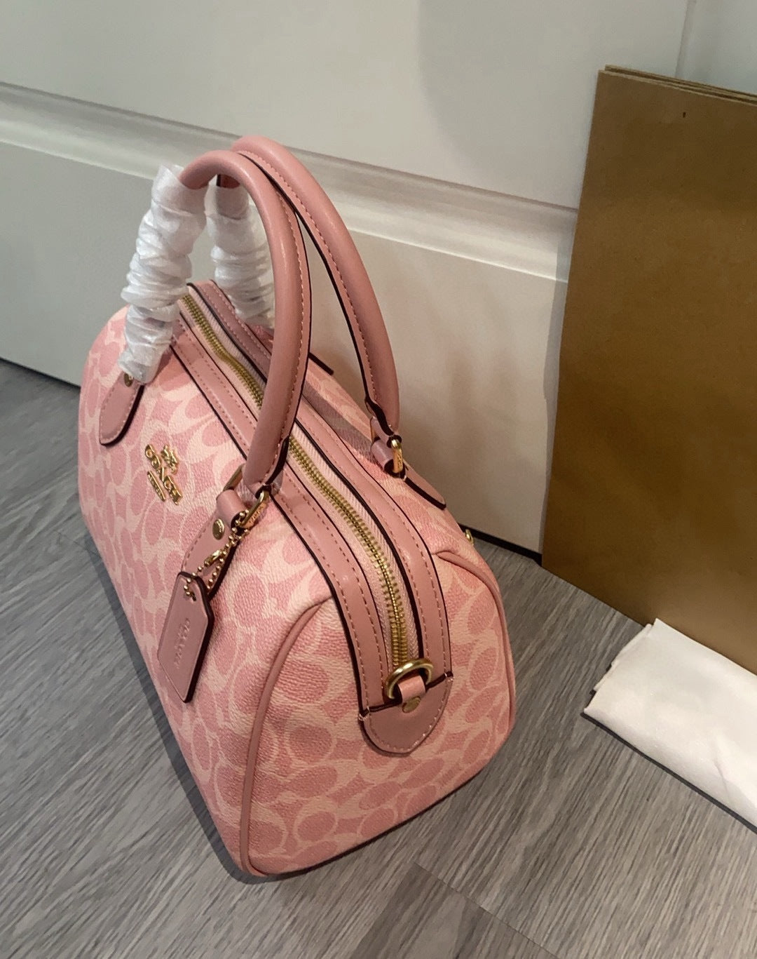 le sac seau Boston Rowan de Coach,