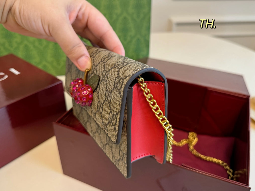 Sac à bandoulière en fleurs de cerisier Gucci