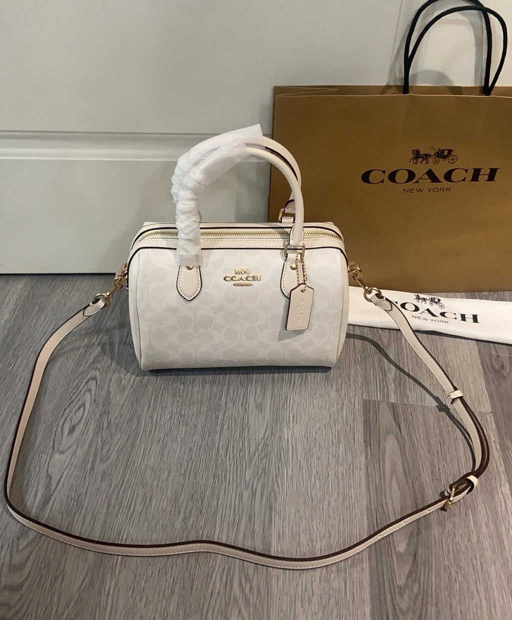 le sac seau Boston Rowan de Coach,