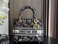 Sac Lady Dior Fleuri Large – Édition Botanique