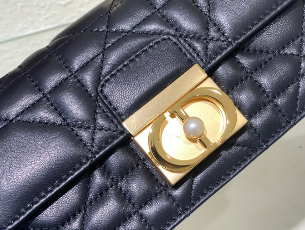 Sac Dior Caro Mini Noir Cannage