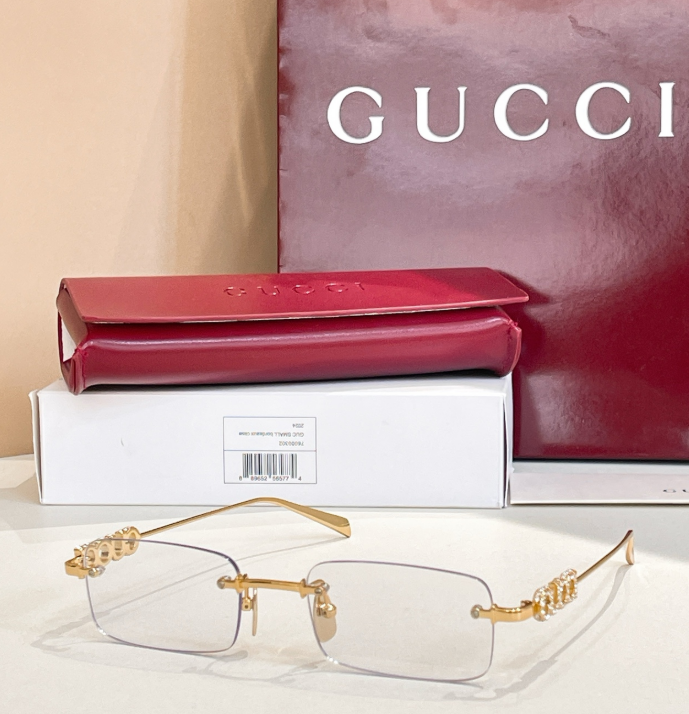 Lunettes de soleil Gucci Rimless Signature Luxe