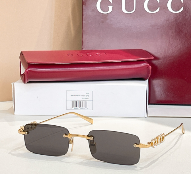 Lunettes de soleil Gucci Rimless Signature Luxe