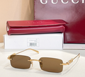 Lunettes de soleil Gucci Rimless Signature Luxe