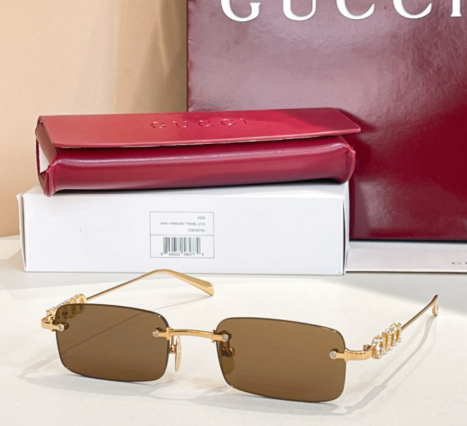 Lunettes de soleil Gucci Rimless Signature Luxe