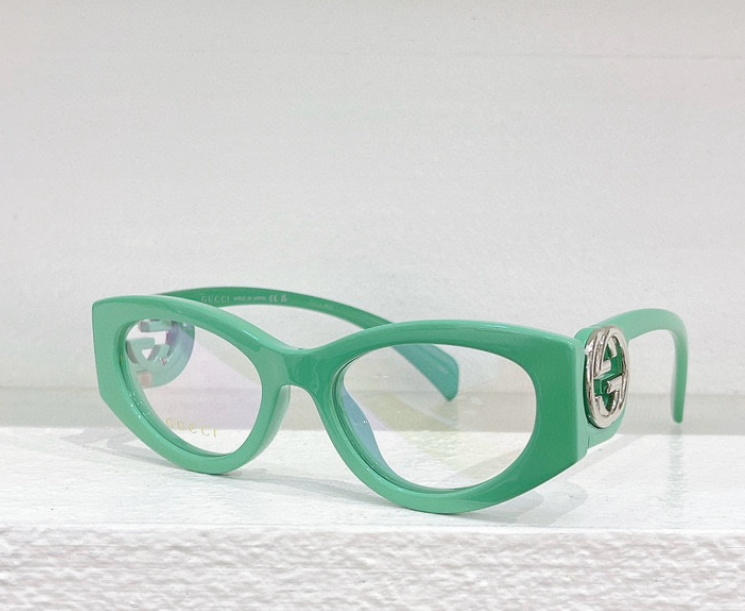 Lunettes de soleil Gucci Rectangulaire Signature Métal