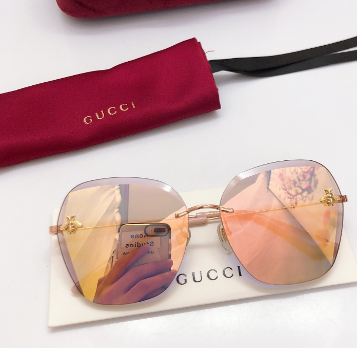 Lunettes de soleil Gucci Aviator Mask GG Monogram Signature