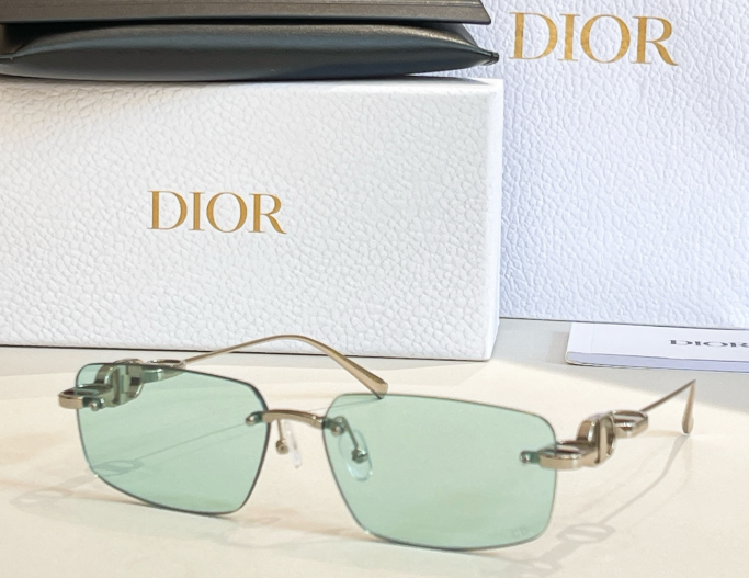 Dior – Lunettes de soleil Rectangular Rimless Signature