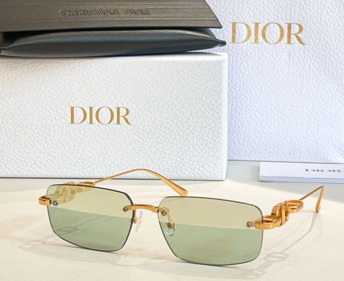 Dior – Lunettes de soleil Rectangular Rimless Signature