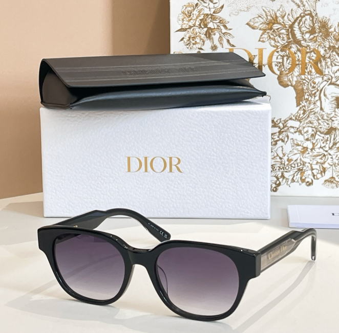 Dior – Lunettes de soleil Round Signature