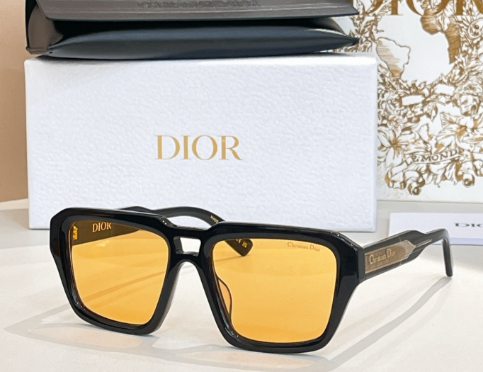 Dior – Lunettes de soleil Rectangular Bold Signature