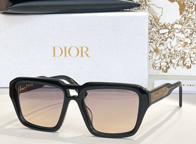 Dior – Lunettes de soleil Rectangular Bold Signature