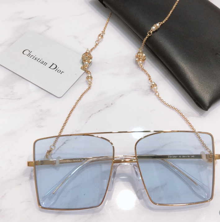 Dior – Lunettes de soleil Square Rimless Signature