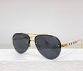 Burberry – Lunettes de soleil Aviator Signature