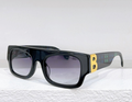 Burberry – Lunettes de soleil Rectangular B Logo Signature