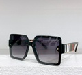 Burberry – Lunettes de soleil Square Check Stripe Signature