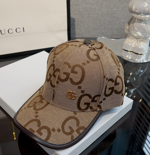 Gucci – Casquette GG Jumbo Canvas