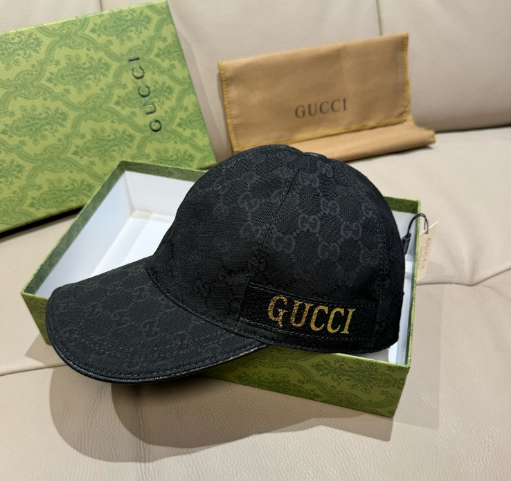 Gucci – Casquette GG Canvas Logo Band