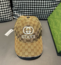 Gucci – Casquette GG Canvas Interlocking Logo