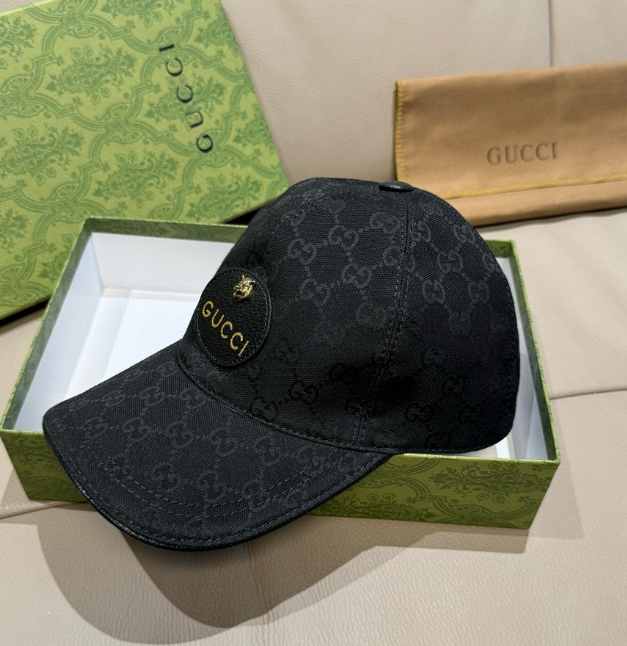 Gucci – Casquette GG Canvas Patch Logo