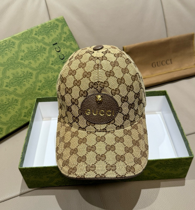 Gucci – Casquette GG Canvas Patch Logo