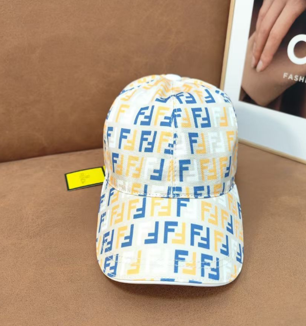 Fendi – Casquette FF Multicolor Monogram