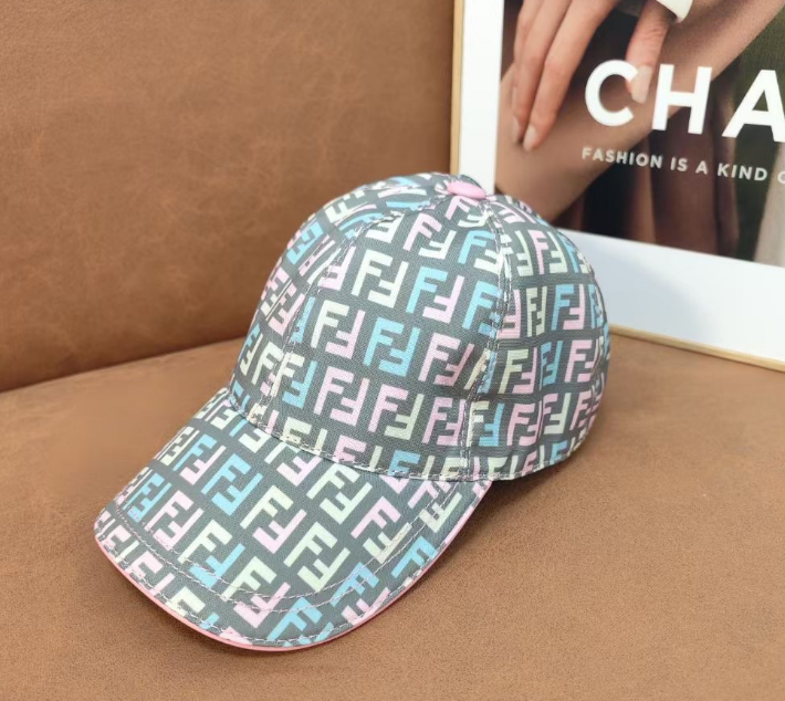 Fendi – Casquette FF Multicolor Monogram