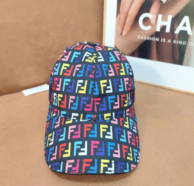 Fendi – Casquette FF Multicolor Monogram