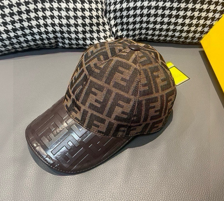 Fendi – Casquette FF Embossed Monogram