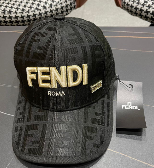 Fendi – Casquette FF Logo Embroidery