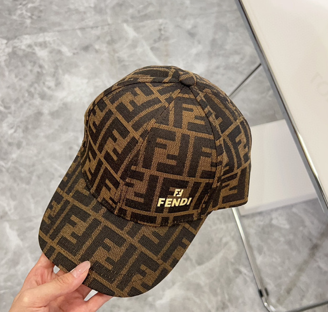 Fendi – Casquette FF Monogram Logo