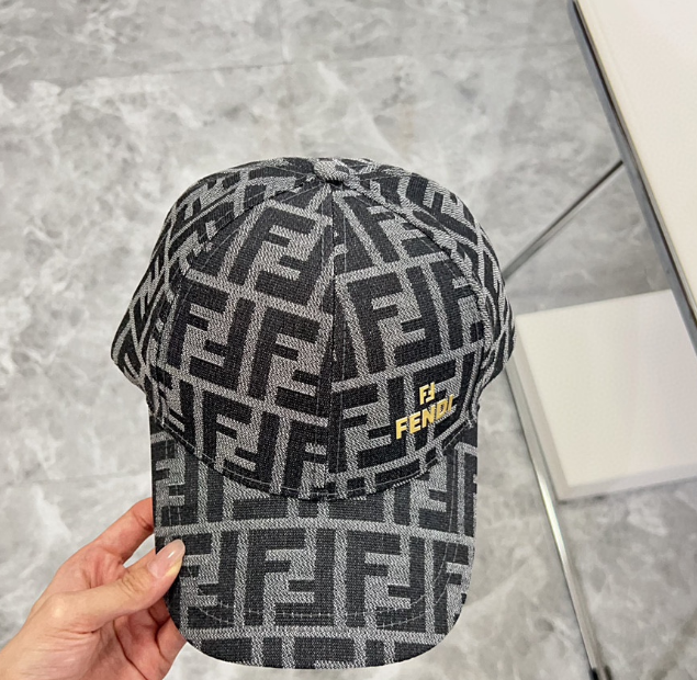 Fendi – Casquette FF Monogram Logo