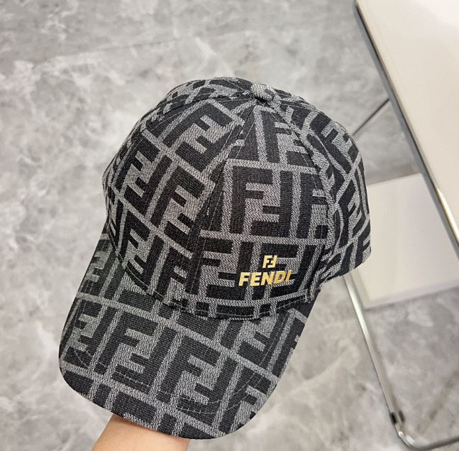 Fendi – Casquette FF Monogram Logo