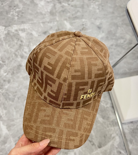 Fendi – Casquette FF Monogram Logo