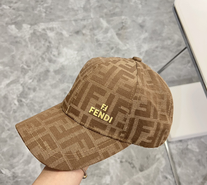 Fendi – Casquette FF Monogram Logo