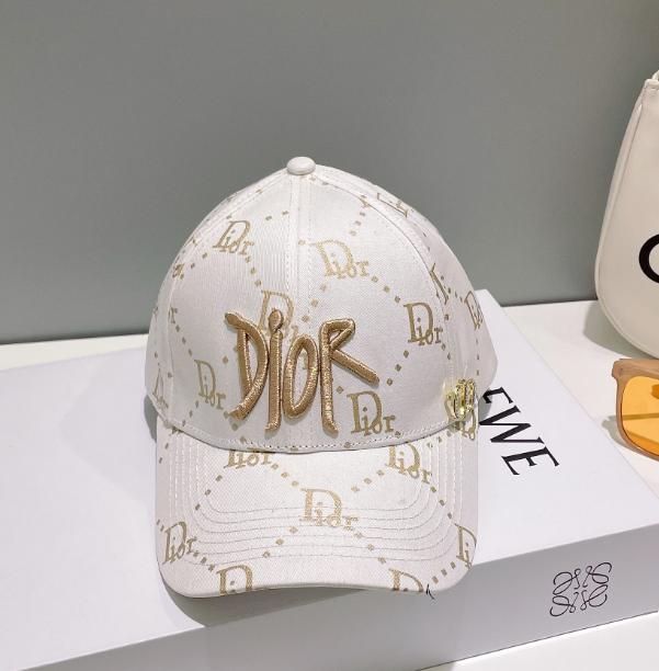 Dior – Casquette Dior Monogram Logo Brodé