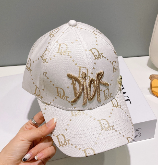 Dior – Casquette Dior Monogram Logo Brodé