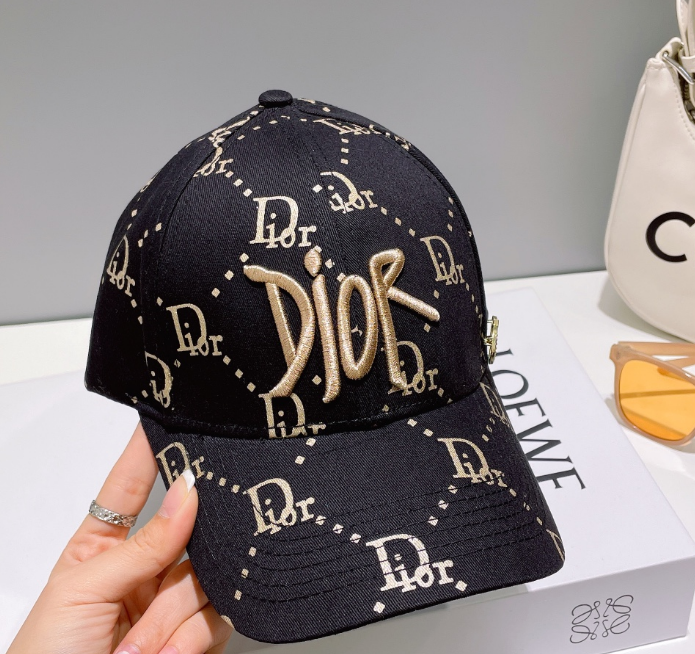 Dior – Casquette Dior Monogram Logo Brodé
