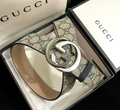 Ceinture Gucci Double G Monogram Iconique