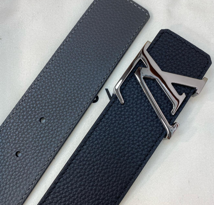 Ceinture Louis Vuitton LV Initiales Cuir Grainé Signature