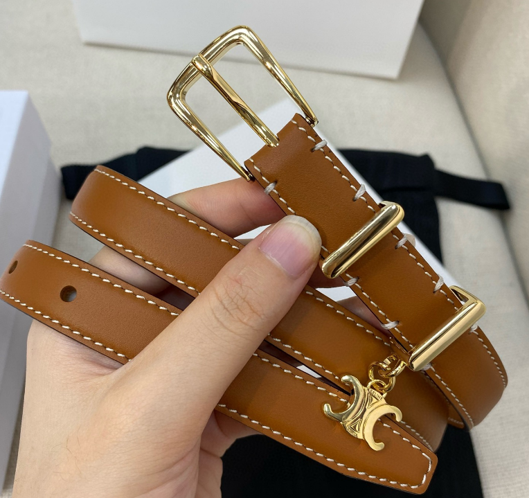 Ceinture Celine Triomphe Classique Cuir Lisse