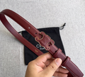 Ceinture Celine Triomphe Cuir Lisse Boucle Signature