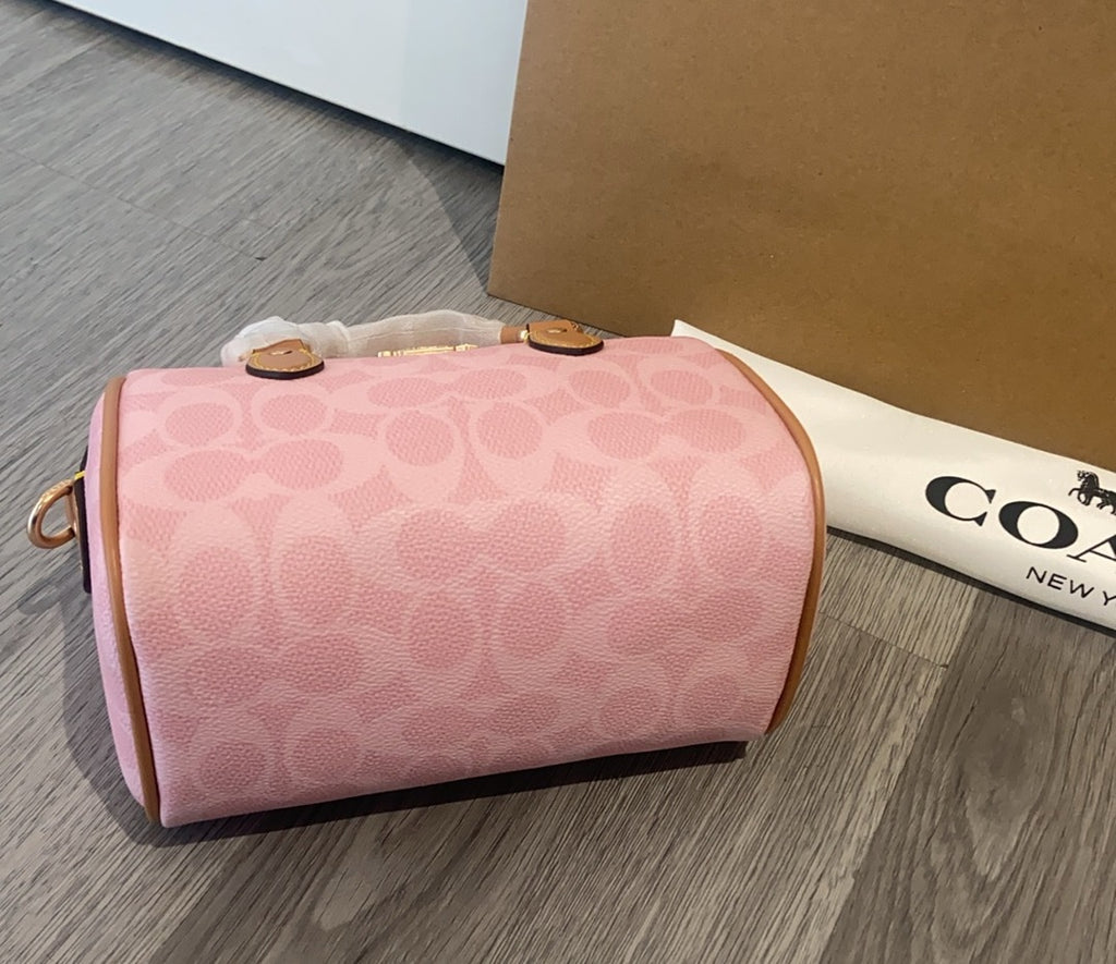 Mini sac bandoulière Rowan en toile exclusive unie