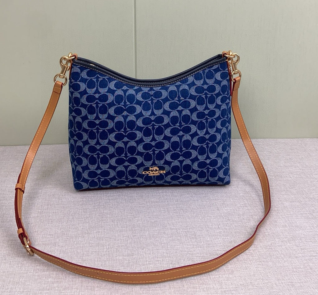sac hobo en denim Coach