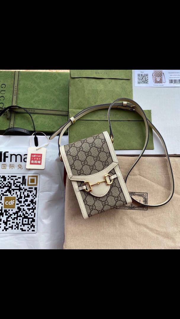 Gucci Horsebit 1955 Mini Bag – GG Supreme Canvas