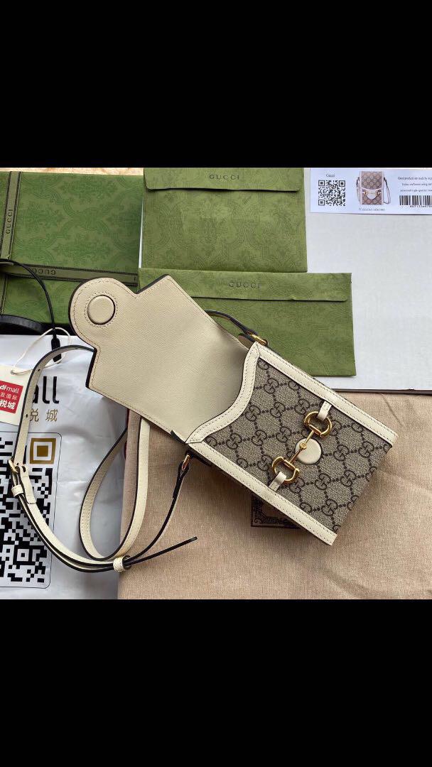 Gucci Horsebit 1955 Mini Bag – GG Supreme Canvas